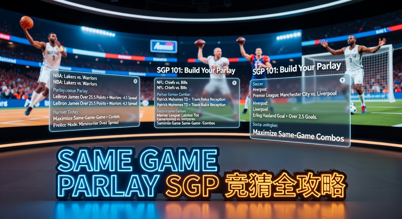 超级过关 Same Game Parlay SGP：宝发国际娱乐官网组合投注技巧与判断