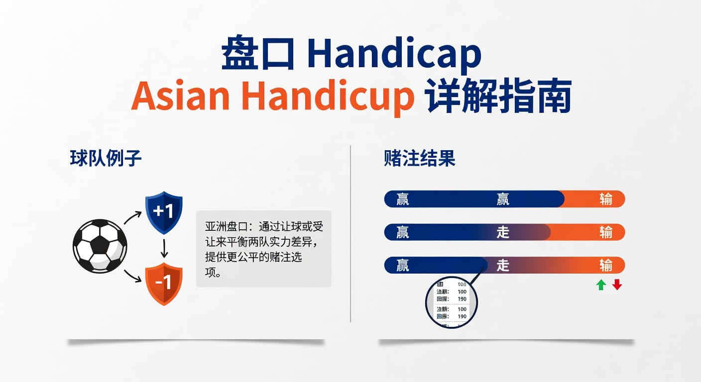 盘口 handicap asian handicap 实战读法与判断框架