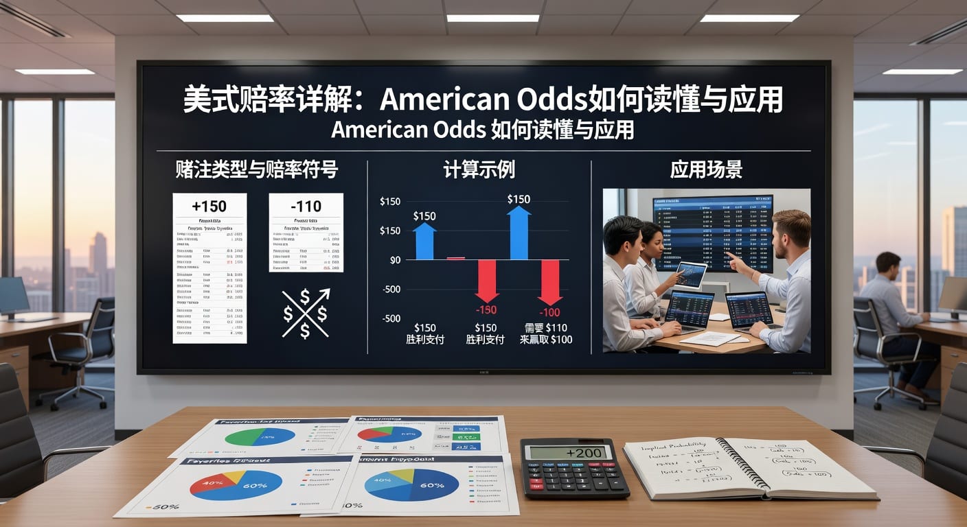 美式赔率 american odds 实战解读与换算方法