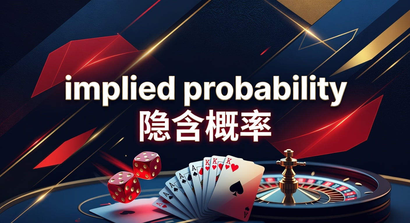 implied probability 隐含概率｜AG真人娱乐官网换算解读
