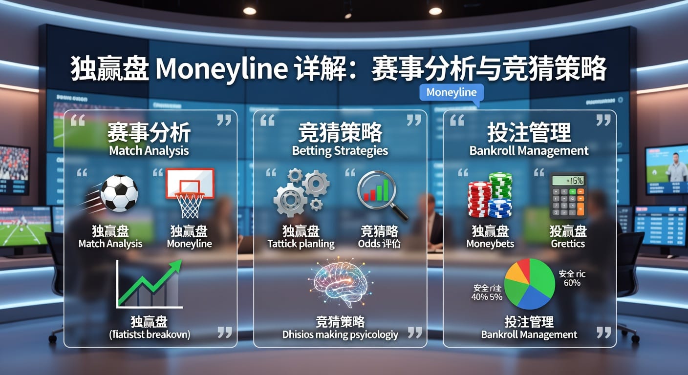 独赢盘 moneyline投注技巧与风险判断｜雷速体育官网
